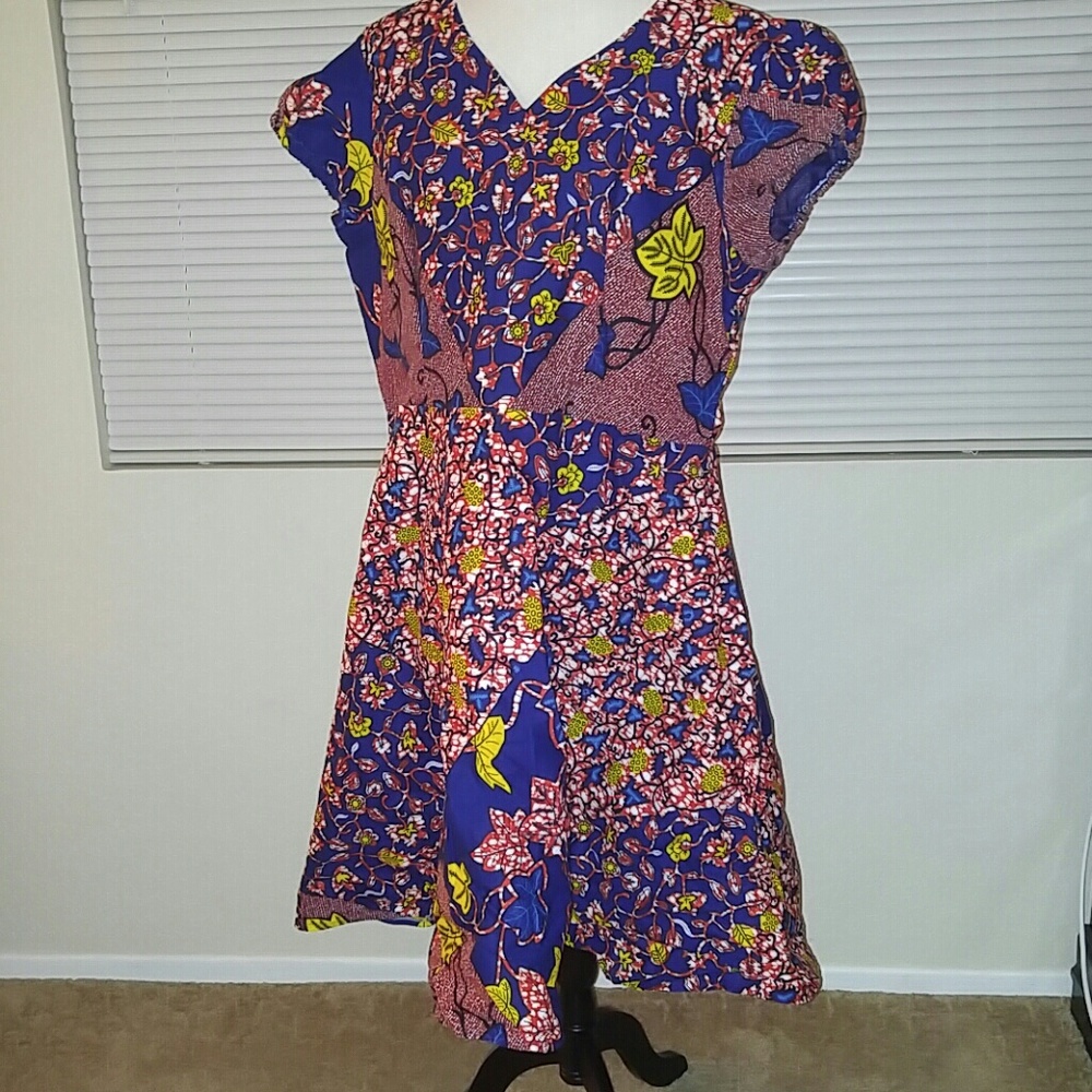 👗 Beautiful African Print Dress